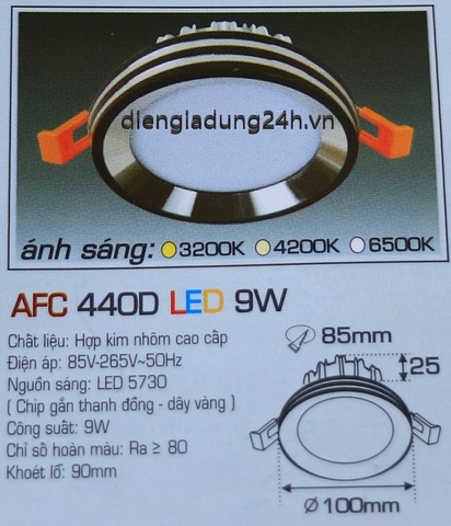 AFC 440D LED 9W