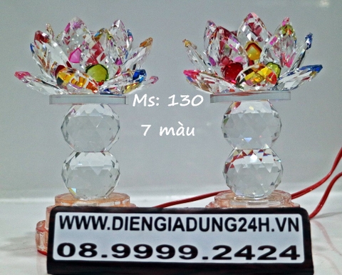 ĐÈN THỜ PHA LÊ CAO CẤP 130 - 7 MÀU