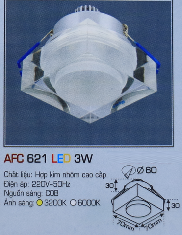 AFC 621 LED 3W