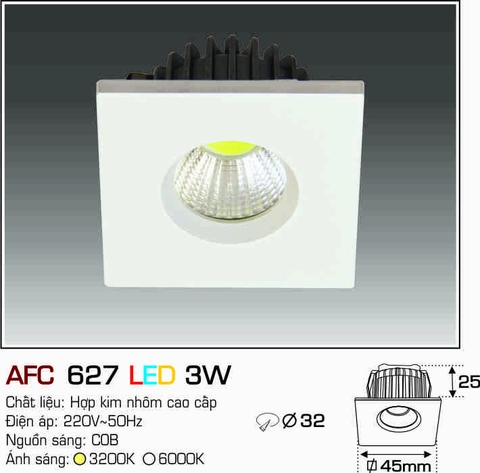 AFC 627 LED 3W