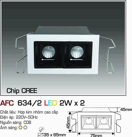 AFC 634/2 LED 2WX2