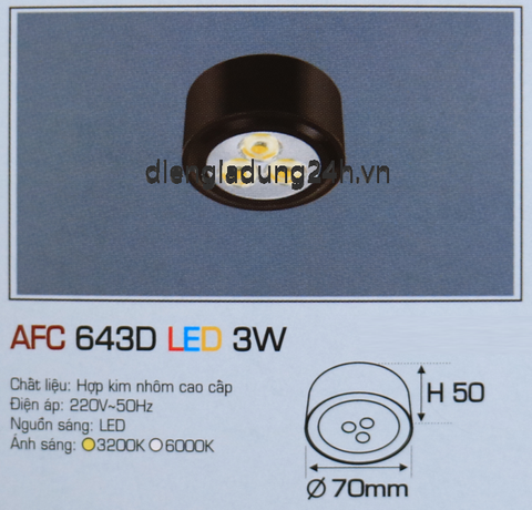 AFC 643D LED