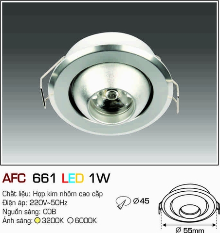 AFC 661 LED 1W