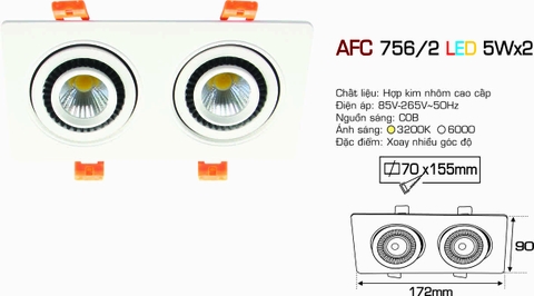 AFC 756/2 LED 5Wx2