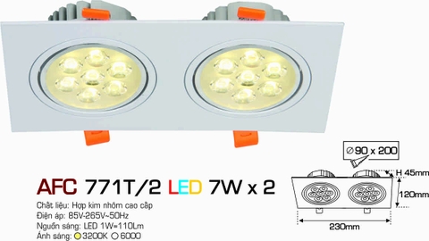 AFC 771T/2 LED 7W