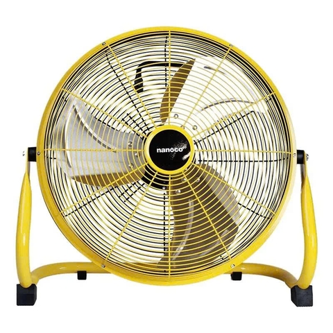 Quạt sạc sàn, màu vàng, NRF1640L