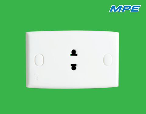 Ổ CẮM ĐƠN 2 CHẤU MPE A30 - A30US