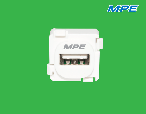 Ổ CẮM SẠC USB (5V-1000mA) MPE - A30USB