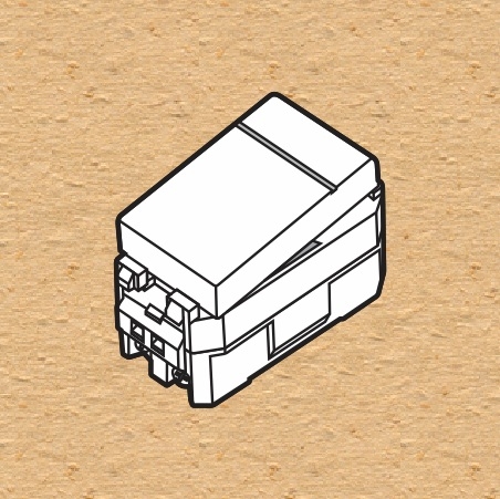 CÔNG TẮC 1 CHIỀU MINI VẠCH BẠC 16A SINO S18CC - S18CCS/SA