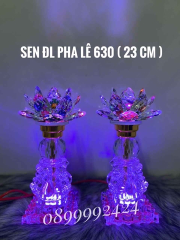 ĐÈN THỜ PHA LÊ CAO CẤP 630( 23 cm ) 1 CẶP