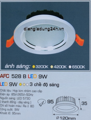 AFC 528B LED 9W