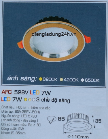 AFC 528V LED 7W