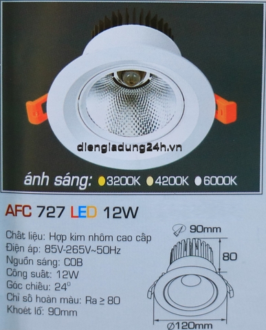 AFC 727 LED 12W