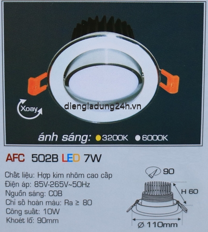 AFC 502B LED 7W