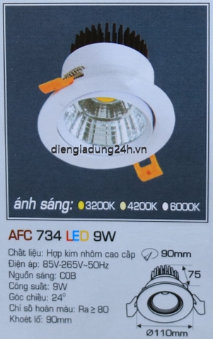 AFC 734 LED 9W