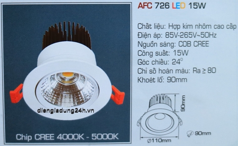 AFC 726 LED 15W
