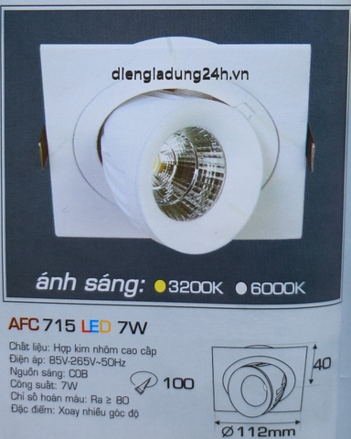 AFC 715 LED 7W