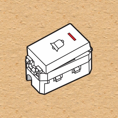 NÚT NHẤN CHUÔNG SINO S18CC - S18CCMBP2S