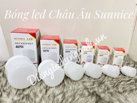 Bóng led Châu Âu Sunnice