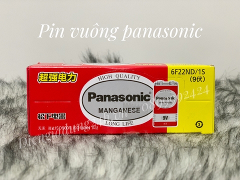 Pin vuông Panasonic ( 1 hộp 10 viên )