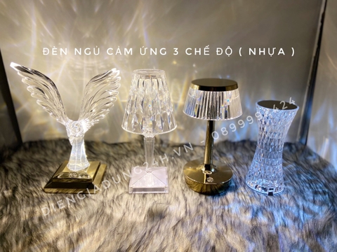 Đèn ngủ cảm ứng 3 chế độ ( Nhựa )