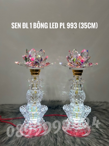 ĐÈN THỜ PHA LÊ  CAO CẤP 993 (35CM) GIÁ BÁN 1 CẶP