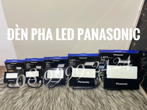 ĐÈN PHA LED PANASONIC 10W - 20W - 30W - 50W - 70W - 100W - 150W - 200W CHÍNH HÃNG, BẢO HÀNH ĐỔI MỚI.