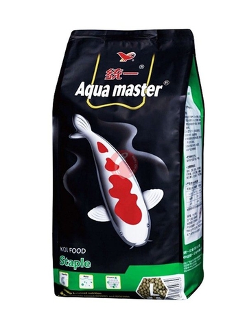 Thức ăn cá koi Aqua Master Staple 5kg, 10kg, dinh dưỡng cân bằng, phát triển cân đối toàn diện