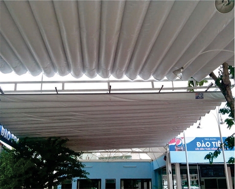 Bạt Mái Xếp Hội Trường
