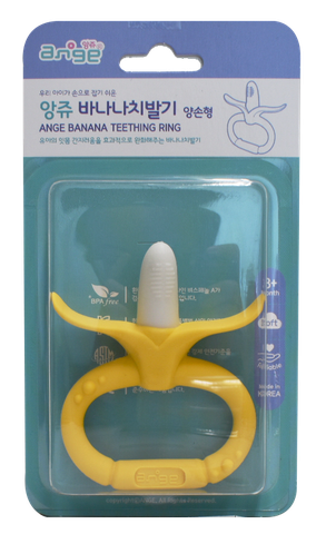 Vòng ngậm nướu hình chuối Ange cho bé AG046 - Made in Korea