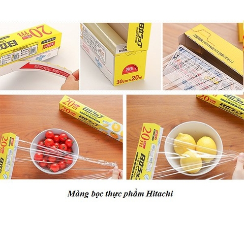Màng bọc thực phẩm Hitachi Wrap 30cmx20m - Made in Japan- KBN13023