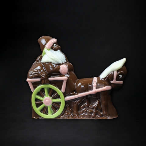 Happy Christmas/ Santa đi xe ngựa