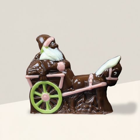 Happy Christmas/ Santa đi xe ngựa