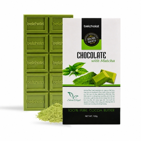 Chocolate Matcha Shan Tuyết 100g
