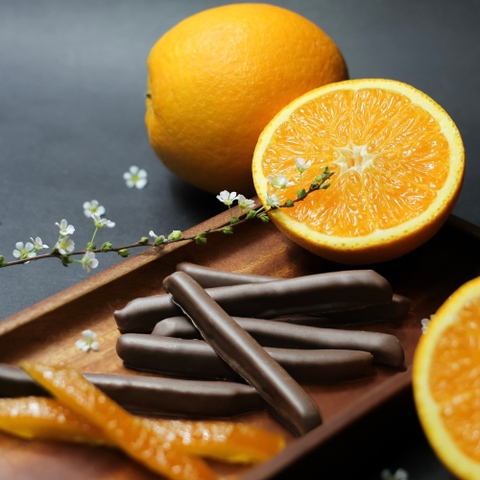 Fresh Orange Chocolate Stick