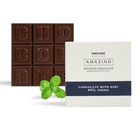 Amazing Chocolate with Mint 80g
