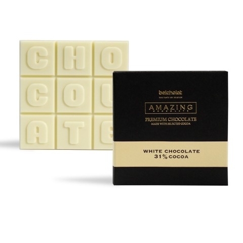 Amazing White Chocolate 31% 80g