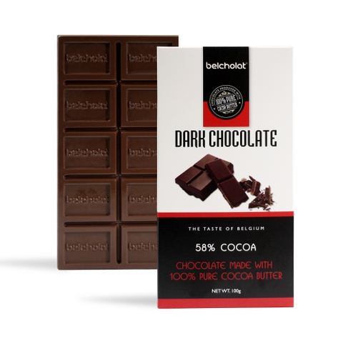 Thanh 100g Dark Chocolate 58%