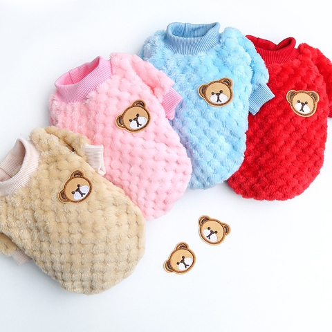 Áo lông 2 chân Kẻ chéo mã 201 cho chó mèo - Cutepets