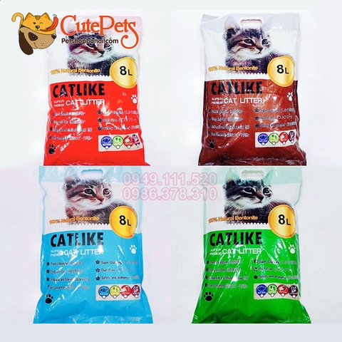 Cát vệ sinh cho mèo Cat Like 8L - CutePets