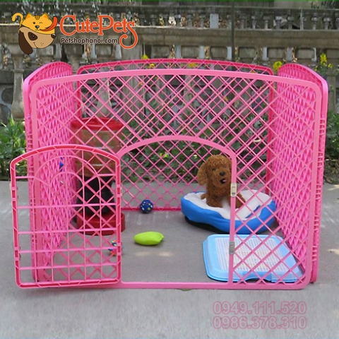 Lồng quây nhựa 4 tấm 90x90x60cm Dành cho chó - CutePets