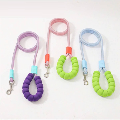 Dây dắt móc thép tay cầm xốp 1.0*150cm