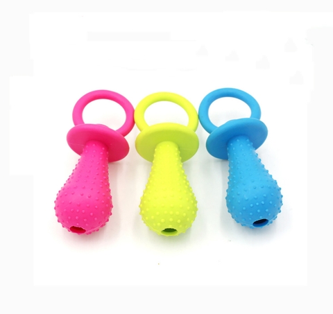 Đồ chơi cho chó núm vú cao su có chuông - Cutepets