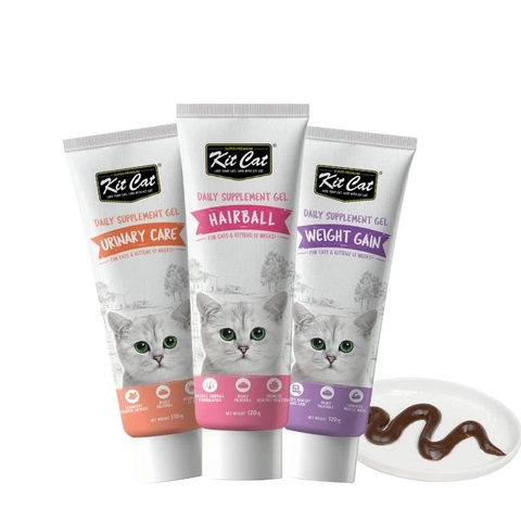 Gel dinh dưỡng cho mèo Kitcat 120g - Cutepets