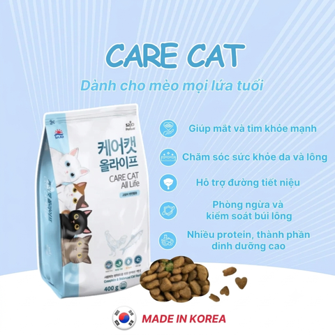Thức ăn cho mèo mọi lứa tuổi CARE CAT - Cutepets