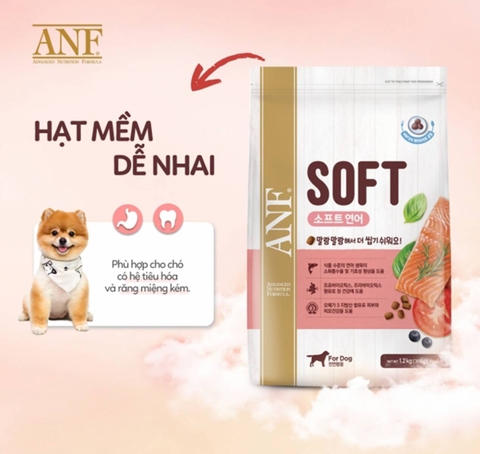 Hạt mềm cho chó ANF 1.2kg vị cá hồi - Cutepets