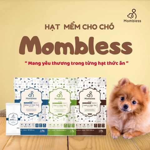 Hạt mềm cho chó Mombless 1.2kg - Cutepets