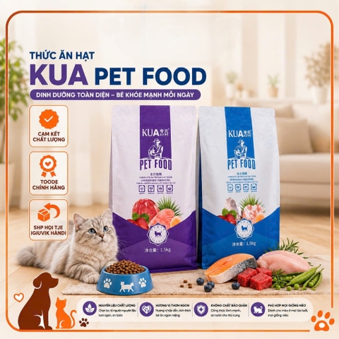 Thức ăn cho mèo KUA PET FOOD 1.5kg