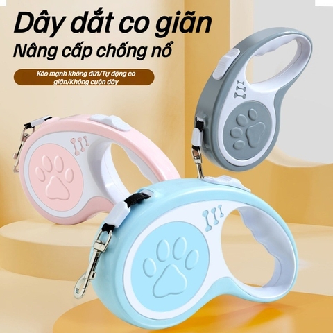Dây dắt tự động rút dành cho Chó Mèo - CutePets