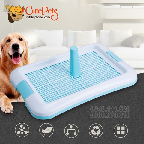 Khay vệ sinh cho chó có cọc - CutePets